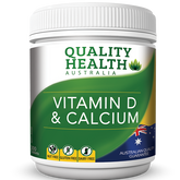 Quality Health Vitamin D & Calcium 600mg 300 Tablets